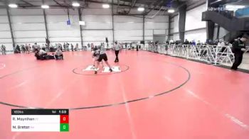 160 lbs Prelims - Ronan Moynihan, CT vs Matthew Breton, NH