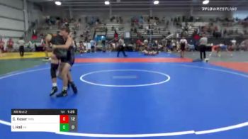 120 lbs Prelims - Clay Koser, Team Nauman Silver vs Isaac Hall, Morris Fitness