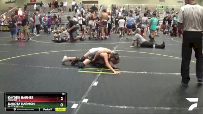 78 lbs Round 4 (6 Team) - Dakota Harmon, Mi Pitbulls vs Kayden Barnes, Ares Red