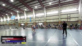 120 lbs Round 1 (10 Team) - Hannah Rocklin, Colorado vs EMILY SMITH, Nevada 2