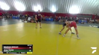 126 lbs Round 3 (4 Team) - Ryan Young, Indianola vs Braedan Grisham, Oswego East