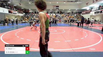 113 lbs Consi Of 8 #2 - Connor Olson, South Effingham Mustang Wrestling Club vs Kamari Rivers-Childs, Georgia