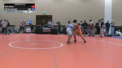 190 lbs 1st Place Match - Max Solis vs Bryce Collins, Mac Wrestling Club