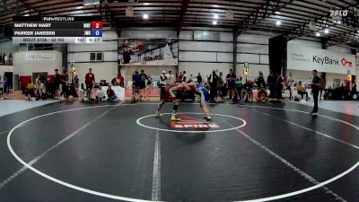 65 kg Cons. Round 2 - Matthew Hart, Indiana RTC vs Parker Janssen, Jackrabbit Wrestling Club