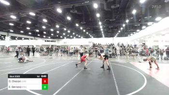 114 lbs 5th Place - Diego Chacon, Juggernaut WC vs Easten Serrano, Stout Wrestling Academy