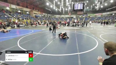 114 lbs Consolation - Jack Jenkins, Matpac WC vs Preston Miller, Nebraska Elite