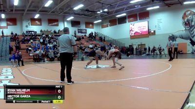 190 lbs 1st Place Match - Hector Garza, Clyde vs Ryan Wilhelm, Buckeye (Medina)