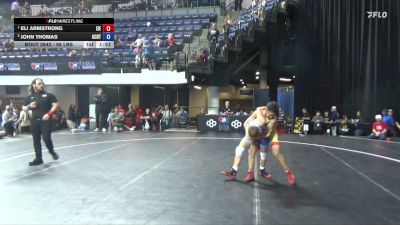 98 lbs 1st Place Match - Eli Armstrong, East Idaho Elite vs John Thomas, OCRTC