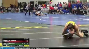 125 lbs Champ. Round 1 - Justin Brantley, Manchester vs Brendon Tanner, Alfred State