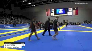 DANTE SCOTT LEON vs PAULO GABRIEL MARTINS DA COSTA 2021 World IBJJF Jiu-Jitsu No-Gi Championship