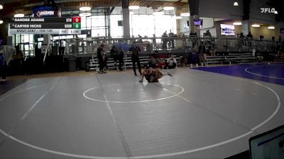 100-106 lbs Round 4 - Dandre Adams, Best Trained Wrestling vs Carter Hicks, Bryan High School Wrestling