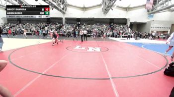 115-H lbs Round Of 64 - Brody Santora, Barn Brothers vs Aiden Burke, Kearny