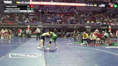 1A-150 lbs Cons. Round 4 - Preston Hunter, Beckman Catholic vs Wade Sankot, Belle Plaine