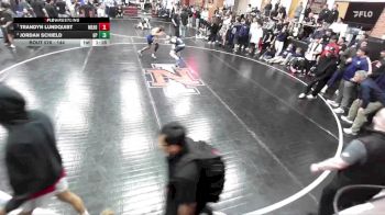 144 lbs Quarterfinal - Trandyn Lundquist, Mead vs Jordan Schield, Gonzaga Prep