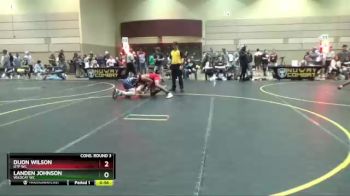 170 lbs Cons. Round 3 - Landen Johnson, Wildcat WC vs DiJon Wilson, DTP Wc