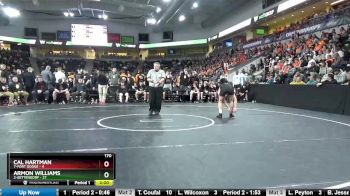 170 lbs Quarterfinal - Armon Williams, 2-Bettendorf vs Cal Hartman, 7-Fort Dodge