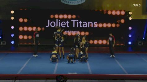 Joliet Titans - Mid-America [2024 Chicagoland Pop Warner Tuesday] 2024 Pop Warner National Cheer & Dance Championship
