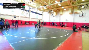 100 lbs Champ. Round 2 - Mary Frey, Fountain Valley vs Daniella Vazquez, Garces Memorial