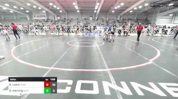 85 lbs Rr Rnd 3 - Brodey Lewis, POWA vs Brayden Hanning, Quest School Of Wrestling MS