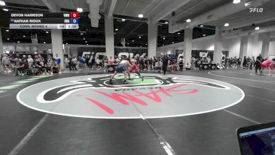 61 lbs Cons. Round 4 - Devon Harrison, Victory Wrestling vs Nathan Rioux, Contenders Wrestling Academy