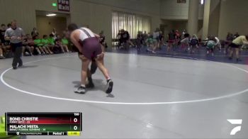 190 lbs Round 3 (6 Team) - Malachi Mista, BHWC/ Florida Supreme vs Bond Christie, Funky Boyz