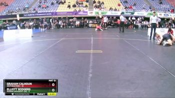174 lbs Round 1 (16 Team) - Graham Calhoun, Southeastern vs Elliott Rodgers, Marian University (IN)