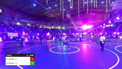 126 lbs Consi Of 8 #2 - Peyton James, Eaglecrest WC vs Aramis Rivera, Team Montana