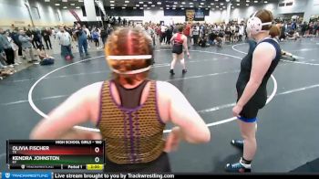 180 lbs Quarterfinal - Olivia Fischer, TX vs Kendra Johnston, KY