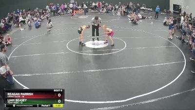 65 lbs Round 3 (4 Team) - Liam Beasey, Team Tiger vs Reagan Parrish, Legacy Elite