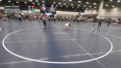 126 lbs Cons. Rd Of 64 - Brandt Steinheil, Raw Wrestling Club vs Jaedn Gallagher, DC Elite Wrestling