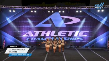 A1 Spirit Athletics - Icons [2024 L2.1 Junior - PREP - D2 Day 1] 2024 Athletic Championships Houston Nationals