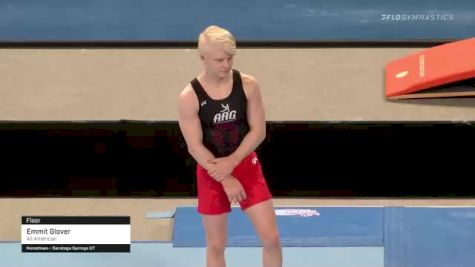 Emmit Glover - Floor, All American - 2021 US Championships