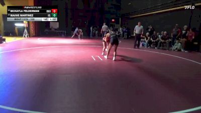 105 lbs 21st Place Match - Mckayla Felderman, Union Community vs Maisie Martinez, Iowa City Liberty