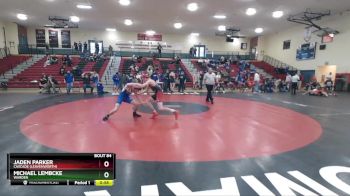 138 lbs Cons. Round 2 - Jaden Parker, Cascade (Leavenworth) vs Michael Lembcke, Warden