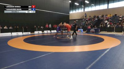 125kg Round 5 - Jorawar Dhinsa, Burnaby Mountain Wrestling Club vs Karanveer Mahil, London-Western Wrestling Club