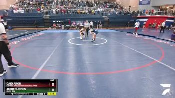 126 lbs Semifinal - Caio Aron, Conroe Woodlands College Park vs Jayden Jones, Klein Oak