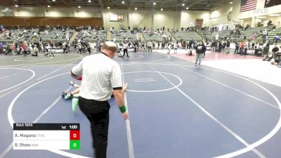 190 lbs Semifinal - Adrian Magana, Othello WC vs Bradlee Shaw, Swamp Monsters