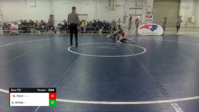 102 lbs Semifinal - Nolan Petit, Mooresville Wrestling Club vs Aj White, North Carolina