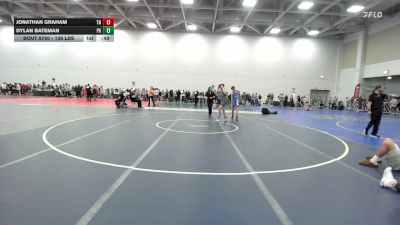 138 lbs Consi Of 32 #2 - Jonathan Graham, TN vs Dylan Bateman, PA