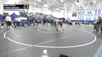 170 lbs 5th Place Match - Sydney Lostaunau, Bishop Amat vs Hanna Morales, Mission Viejo