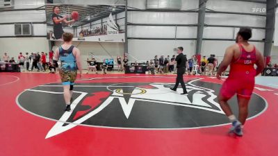 125 kg Cons. Round 4 - Isaiah Vance, UPJ vs Shane Whitney, Dragon Wrestling Club