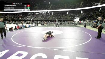 Cons. Round 2 - Blake Steiner, Sisseton vs Chase Hurd, Miller/Highmore-Harrold