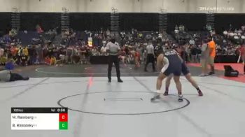 195 lbs Consolation - Max Ramberg, WI vs Brayden Roscosky, PA