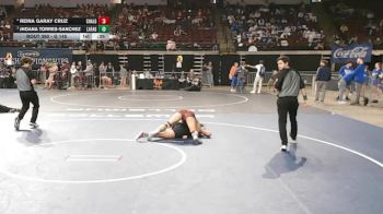 G 145 lbs 3rd Place Match - Reina Garay Cruz, Chalmette Girls vs Jhoana Torres-Sanchez, Lafayette Girls