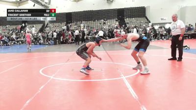 147-H lbs Consi Of 32 #2 - Jake Callahan, Sayreville vs Vincent Grether, Pennsville