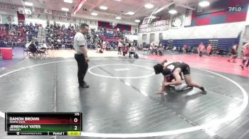 175 lbs Cons. Round 2 - Jeremiah Yates, Brawley vs Damon Brown, Monte Vista
