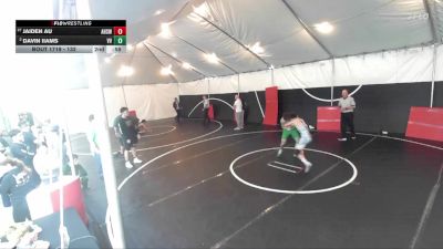 132 lbs Cons. Round 4 - Jaiden Au, Anaheim High School Wrestling vs Davin Iiams, Victor Villians