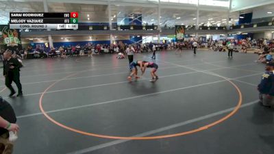 155 lbs Cons. Round 3 - Sarai Rodriguez, Eagles Wrestling Club vs Melody Vazquez, Unattached