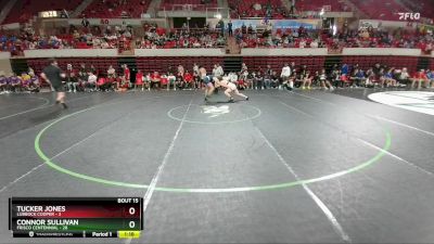 150 lbs Quarters & 1st Wb (16 Team) - Tucker Jones, Lubbock Cooper vs Connor Sullivan, Frisco Centennial