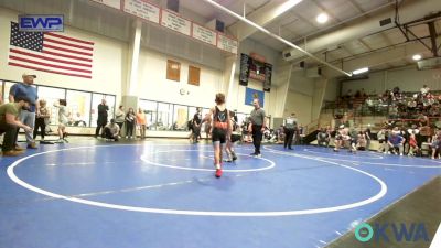 64 lbs Quarterfinal - Jaxon Wolfenberger, Keystone Wrestling Club vs Sawyer Simpson, Salina Wrestling Club